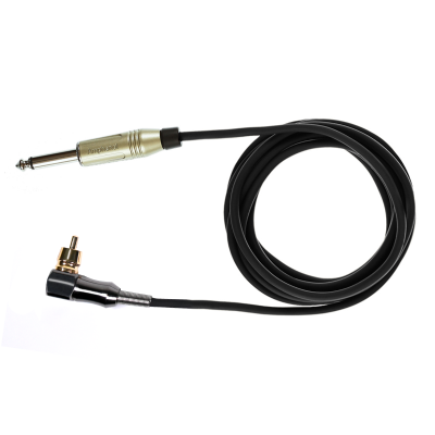 Cabo RCA Angulado 90° Electric Ink