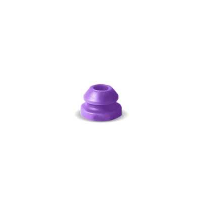 Borracha Grommet Roxo - 50 Un. - Recomendado para Máquinas Rotativas