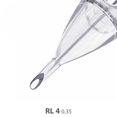 04RL - Universal Cartridge Super Sharp Round Liner 04 - Ø 0.35