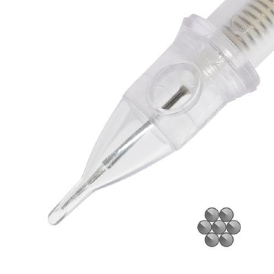 Agulhas Shock Cartridge - 7 pontas (Circular) - Ø 0.35