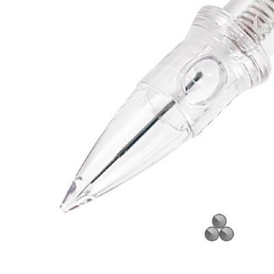 Agulhas Shock Cartridge - 3 pontas (Capilar) - Ø 0.22