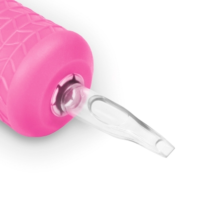 Bico Descartável Flat Fechado Magnum 07 - 30mm - Crystal Pink