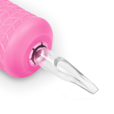 Bico Descartável Flat Aberto Magnum 07 - 30mm - Crystal Pink