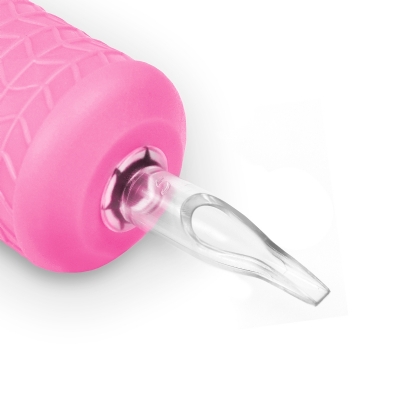 Bico Descartável Flat Aberto Magnum 05 - 30mm - Crystal Pink