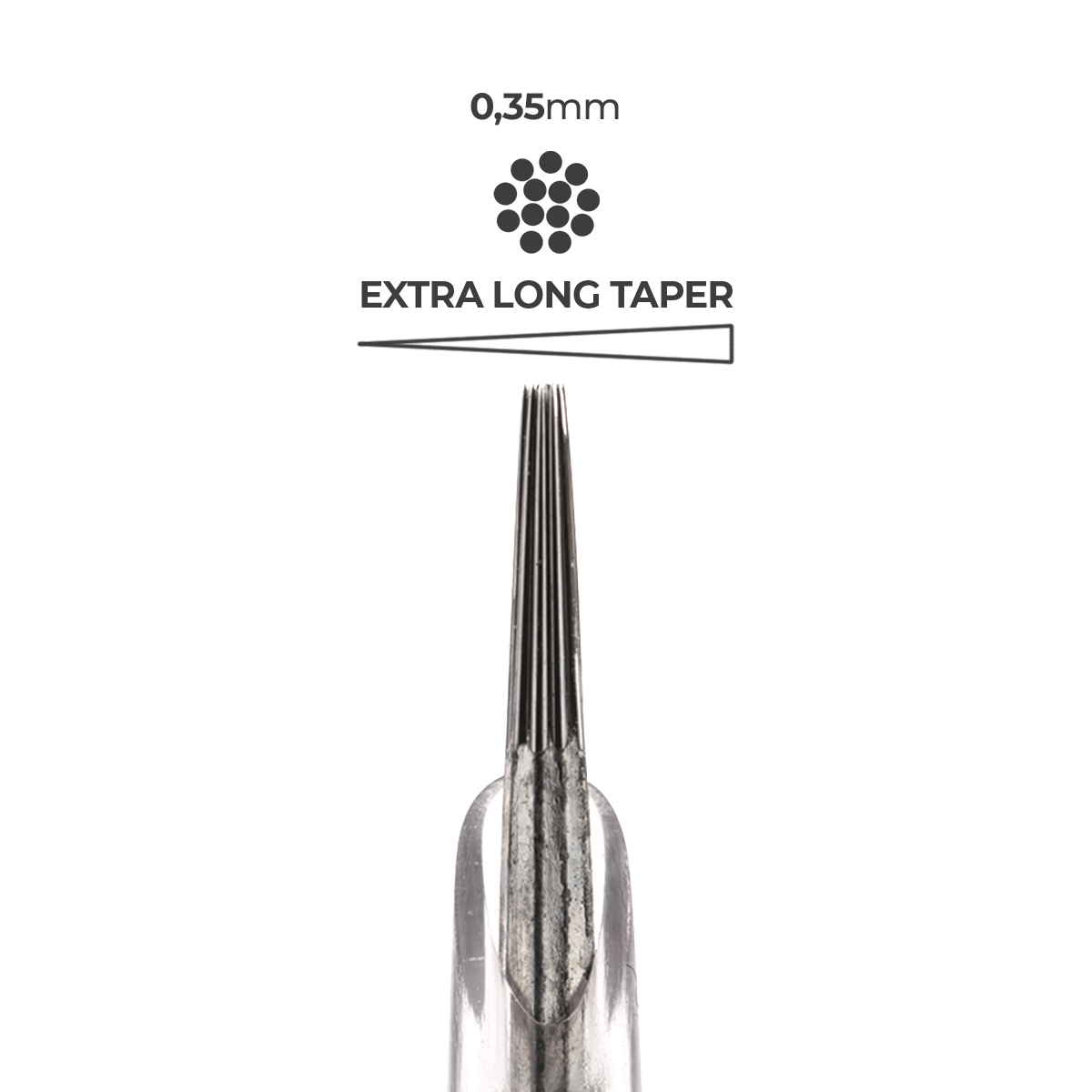 13RL - Shock Cartridge Round Liner 13 - Ø 0.35