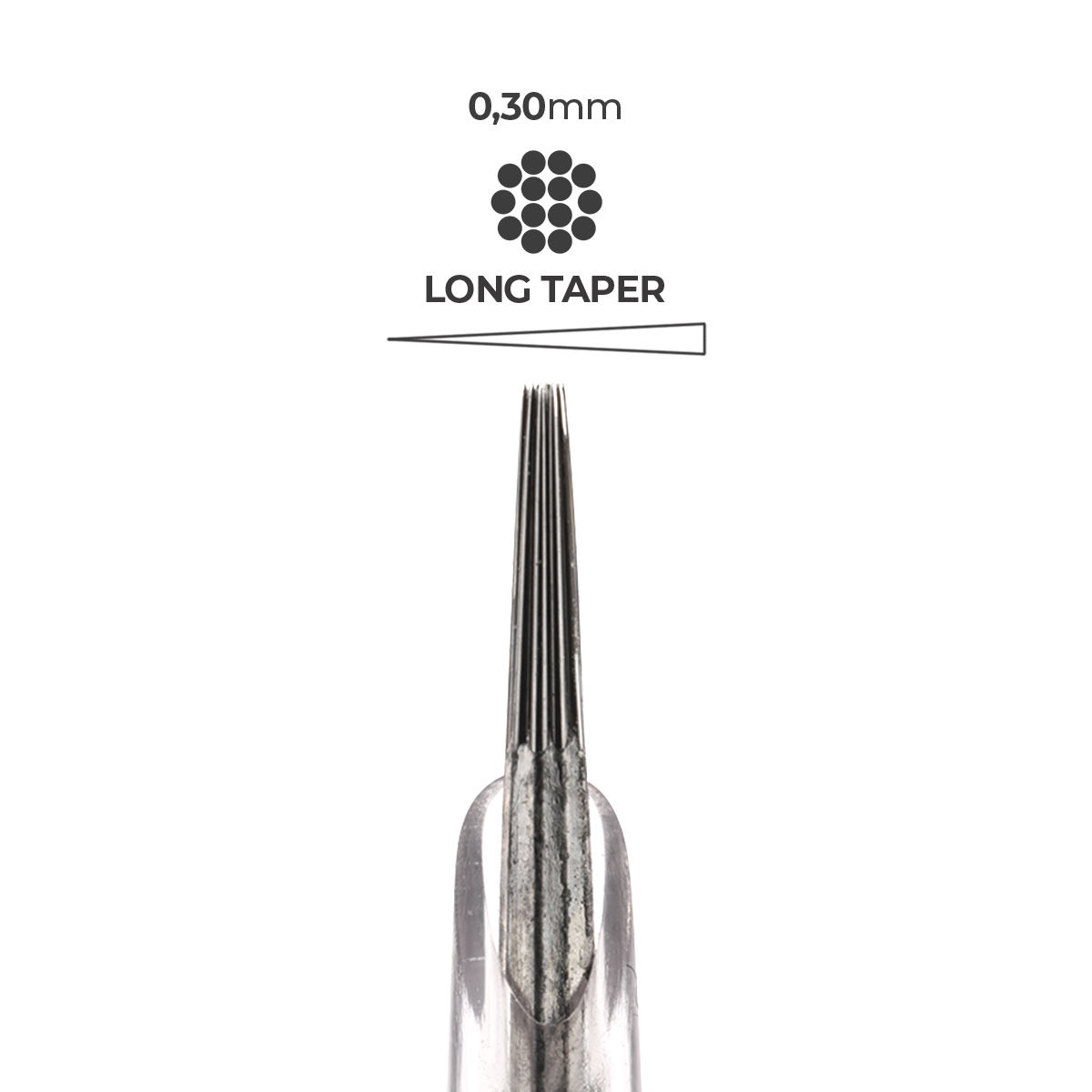 14RL - Universal Cartridge Super Sharp Round Liner 14 - Ø 0.35