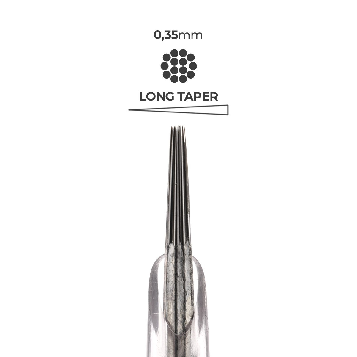 14RL - Universal Cartridge Super Sharp Round Liner 14 - Ø 0.35
