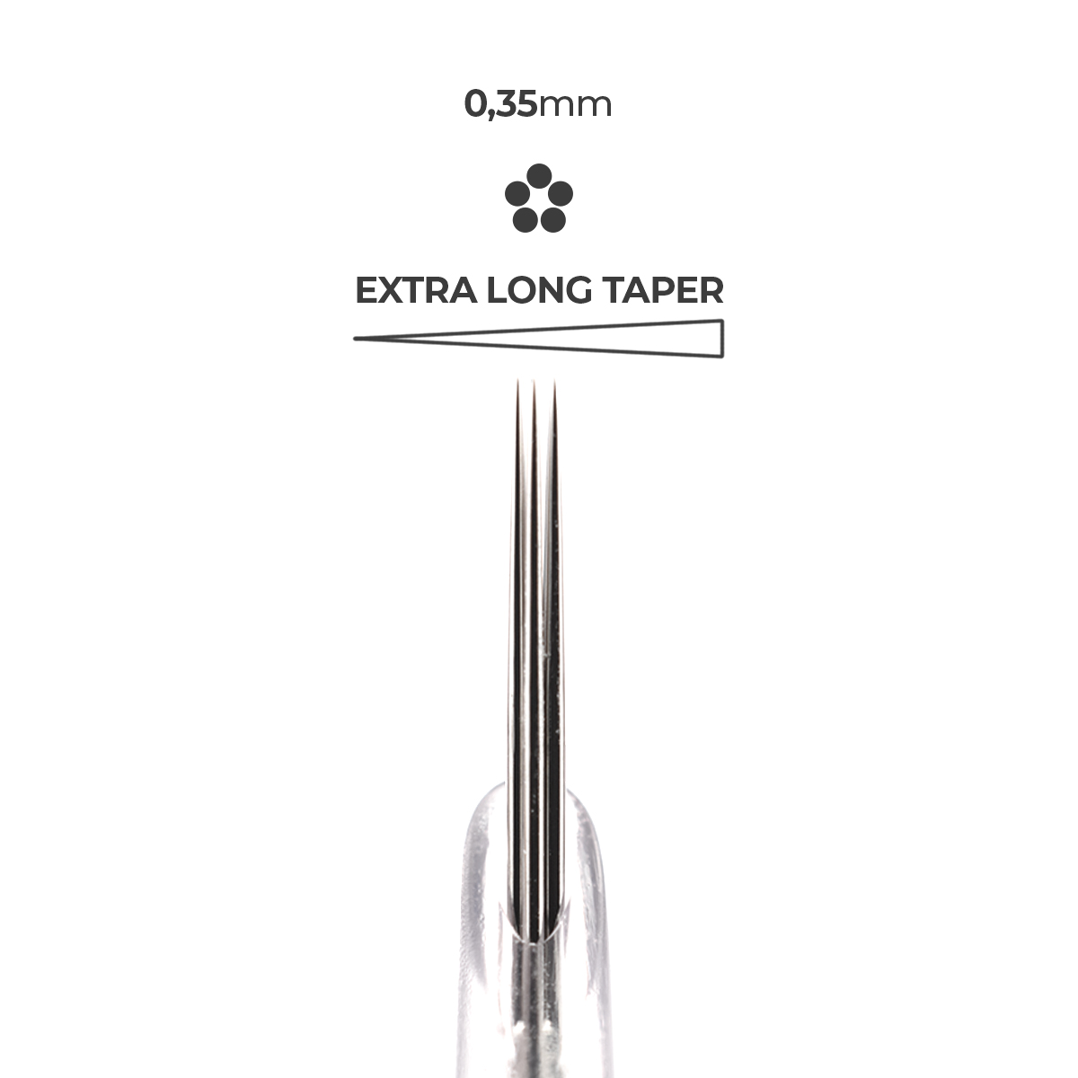 05RS - Universal Cartridge Black Cat Round Shader 05 - Ø 0.35