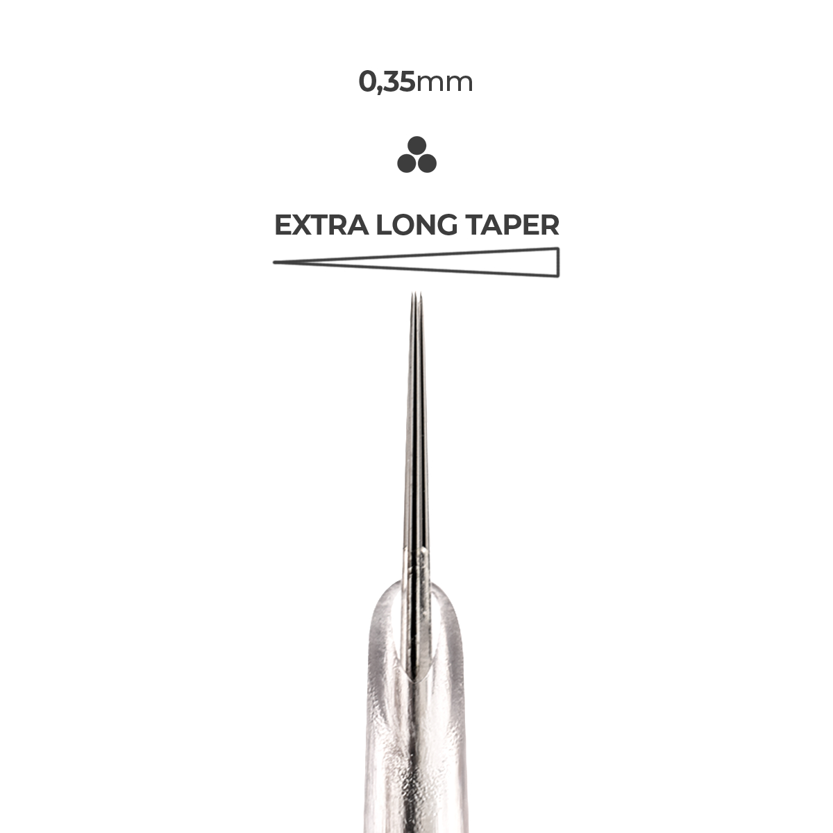 03RL - Universal Cartridge Black Cat Round Liner 03 - Ø 0.35