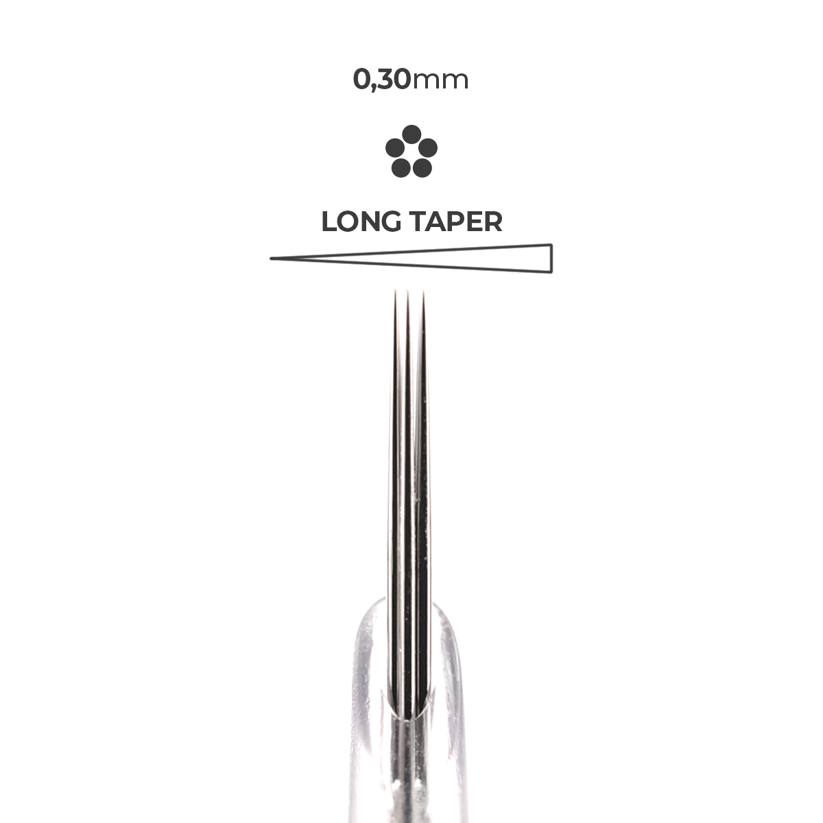 05RS - Universal Cartridge Super Sharp Round Shader 05 - Ø 0.35