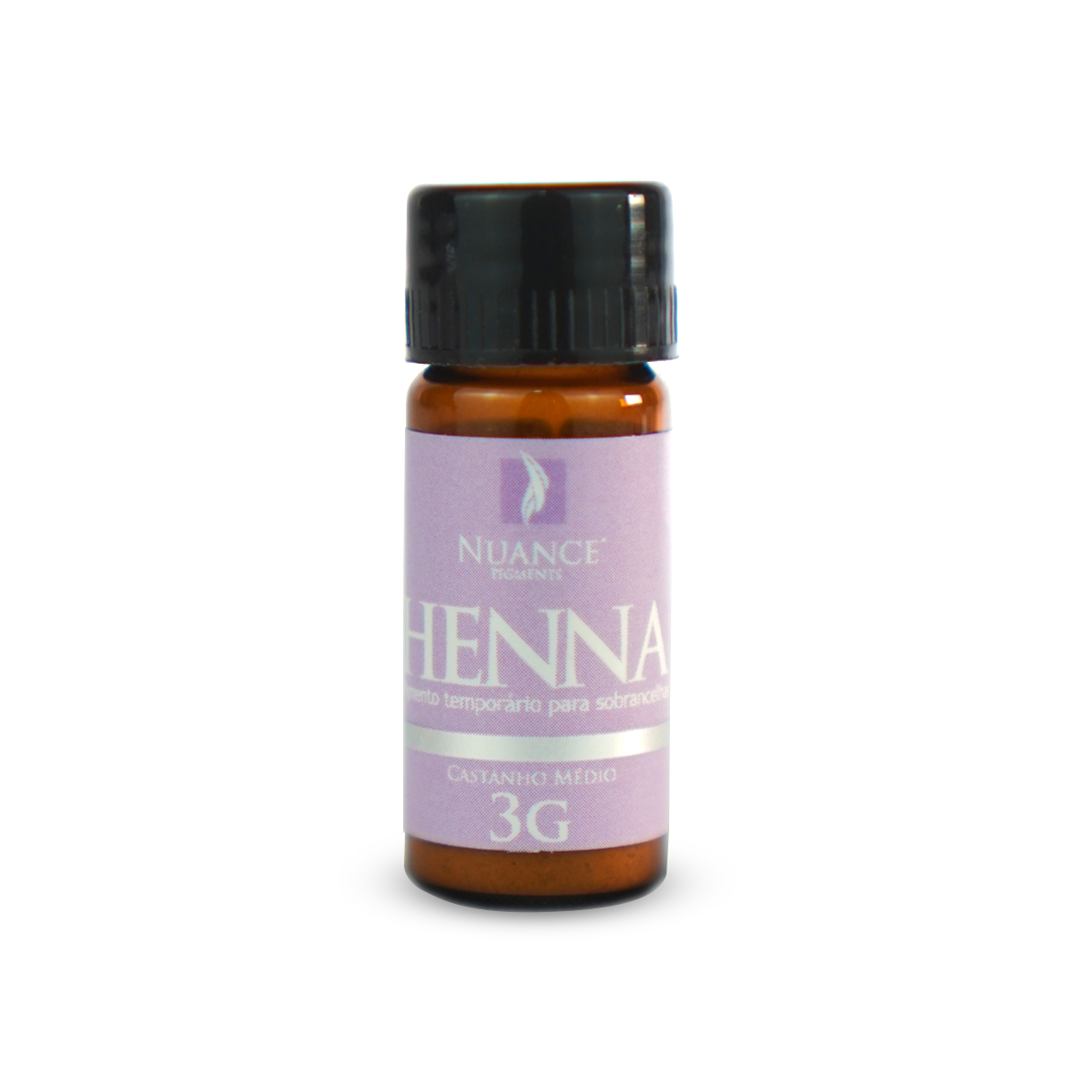 Henna para Sobrancelhas Nuance - Castanho Médio 3g