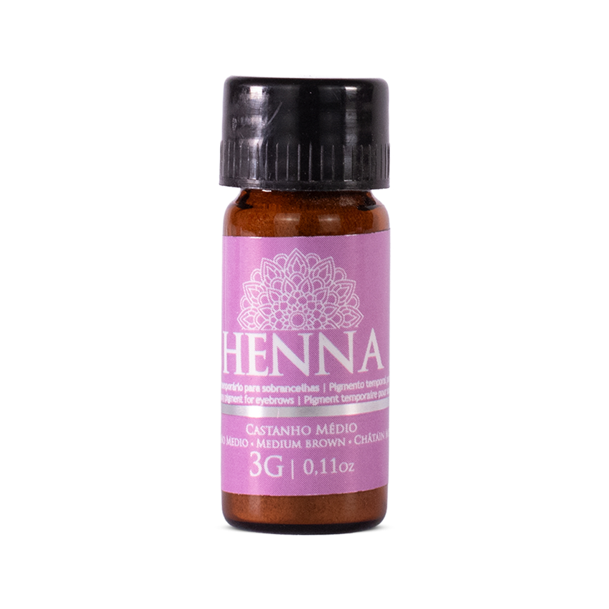 Henna para Sobrancelhas Nuance - Castanho Médio 3g