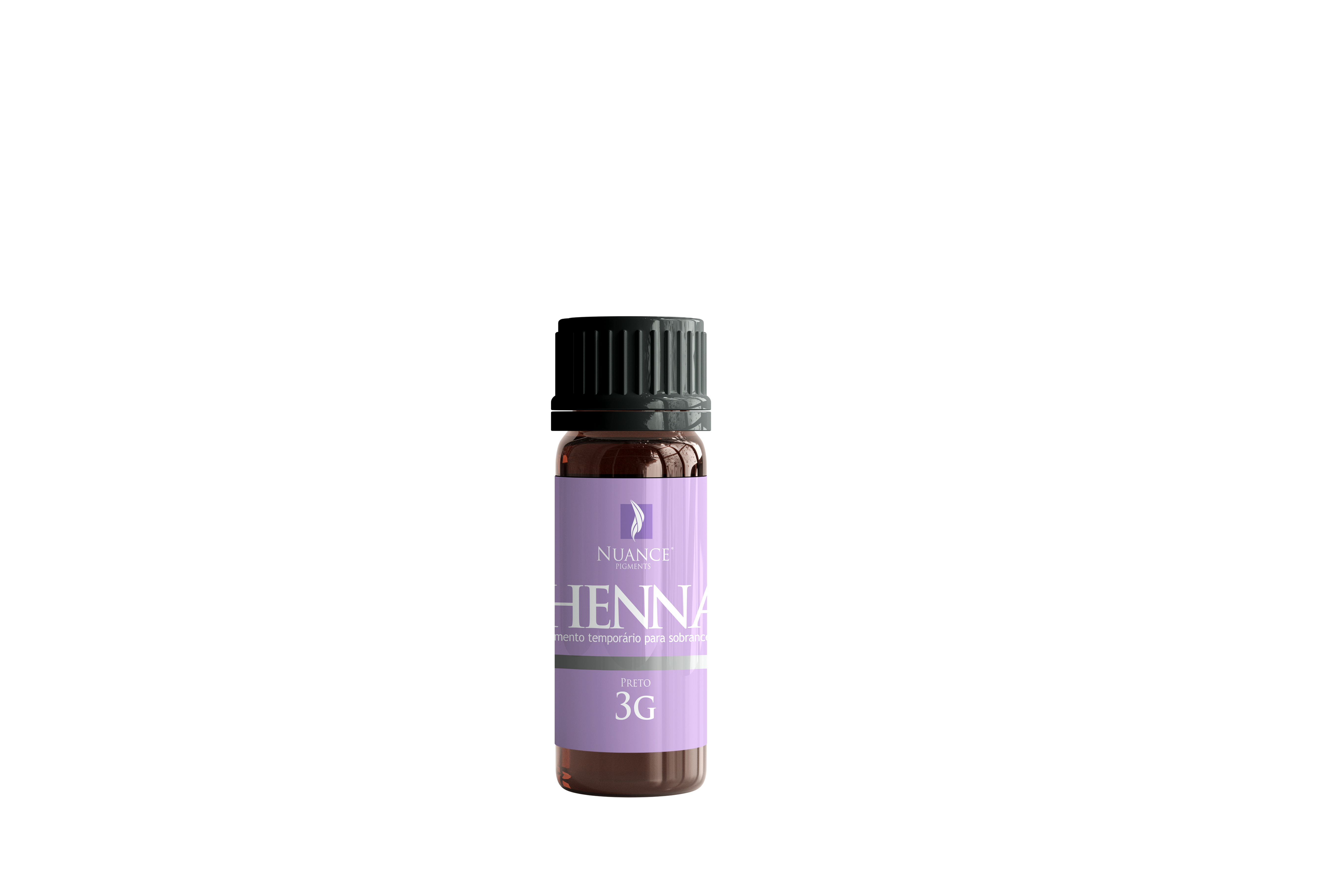 Henna para Sobrancelhas Nuance - Preto 3g