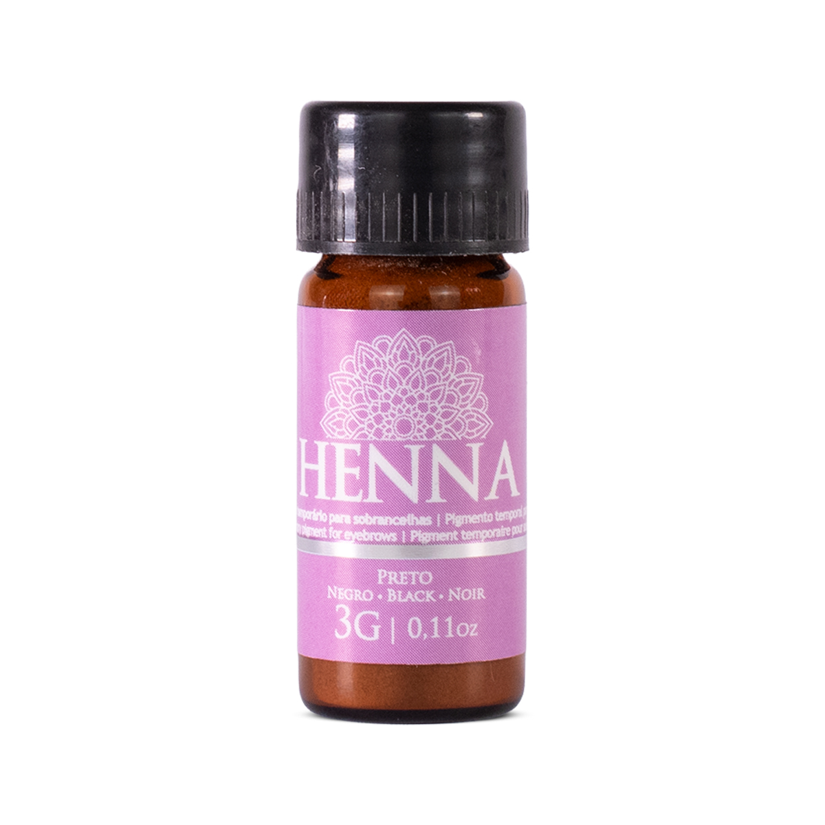 Henna para Sobrancelhas Nuance - Preto 3g